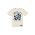 Dallas Cowboys Throwback Helmet Chrome White T-Shirt