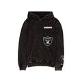 Las Vegas Raiders Logo Washed Black Hoodie