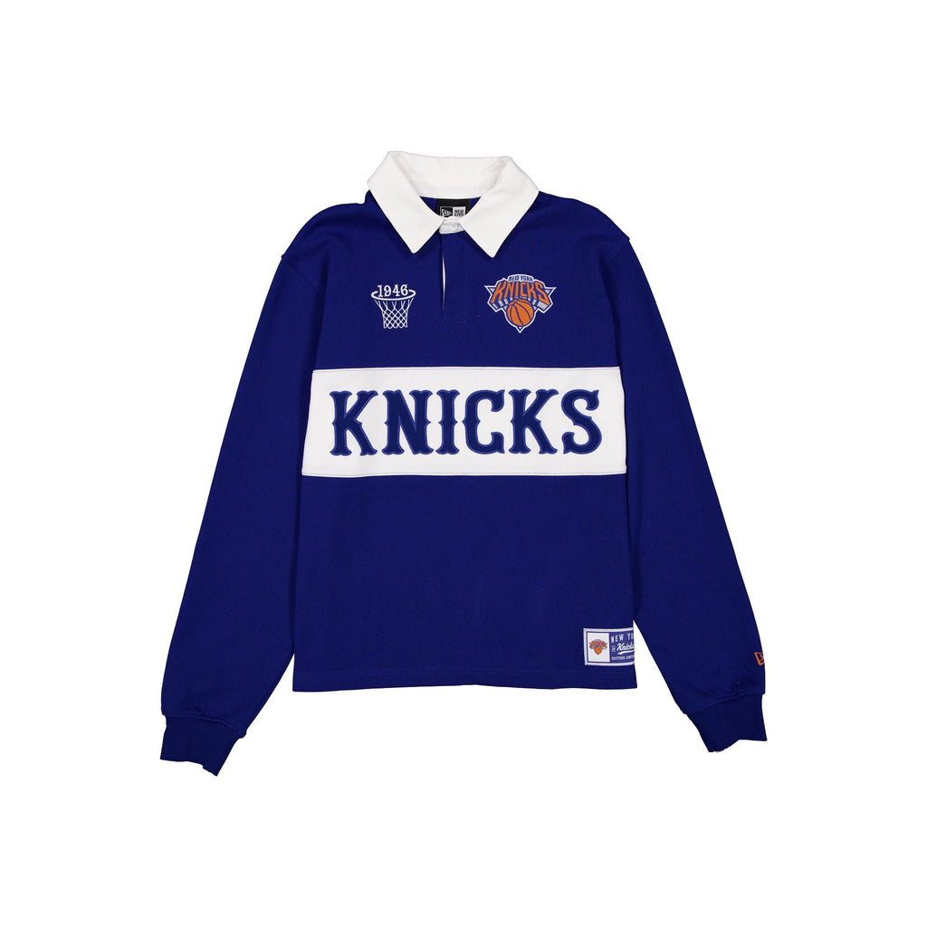 New York Knicks Long-Sleeve Rugby T-Shirt