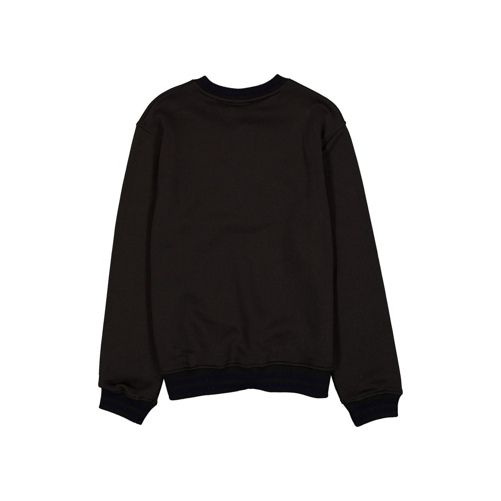 Atlanta Braves Throwback Boucle Black Crewneck