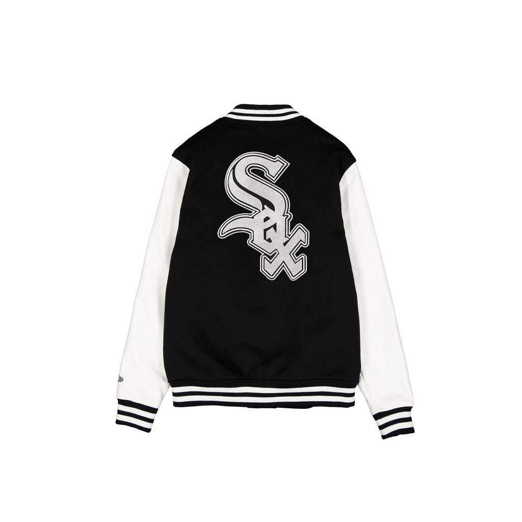 Chicago White Sox Black & White Varsity Jacket