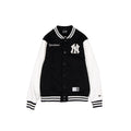 New York Yankees Black & White Varsity Jacket
