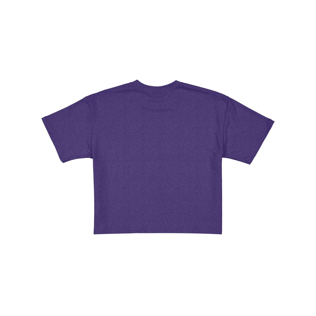 Los Angeles Lakers Women's Throwback Cropped Graphic T-Shirt