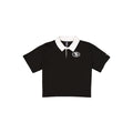 San Francisco 49ers Women's Cropped Black Polo