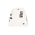 Las Vegas Raiders Women's Chrome White Varsity Crewneck