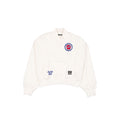 Buffalo Bills Women's Chrome White Quarter Zip