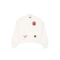 Kansas City Chiefs Women's Chrome White Quarter Zip