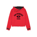 San Francisco 49ers Women's Collegiate Cropped Hoodie