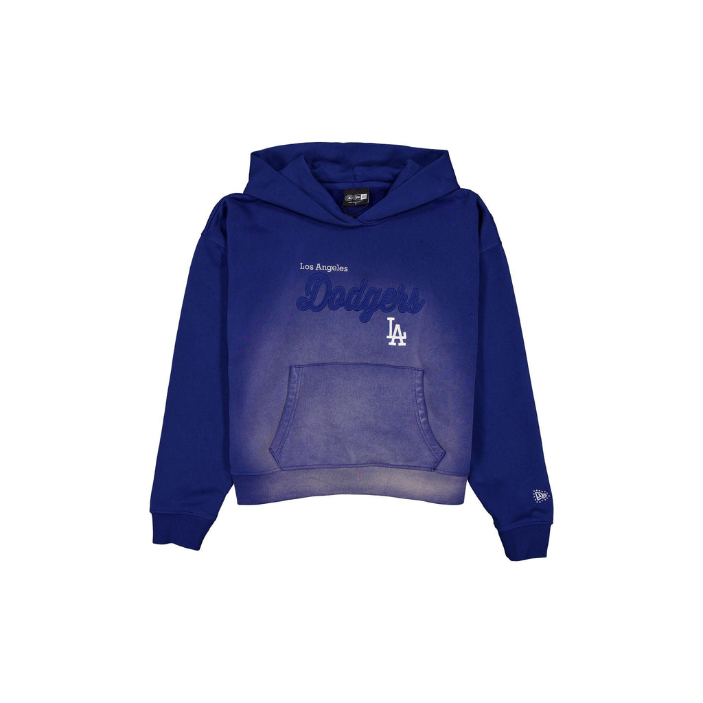 Los Angeles Dodgers Women's Washed Cropped Hoodie
