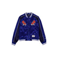 Toronto Blue Jays Women's Floral Satin Varsity Jacket