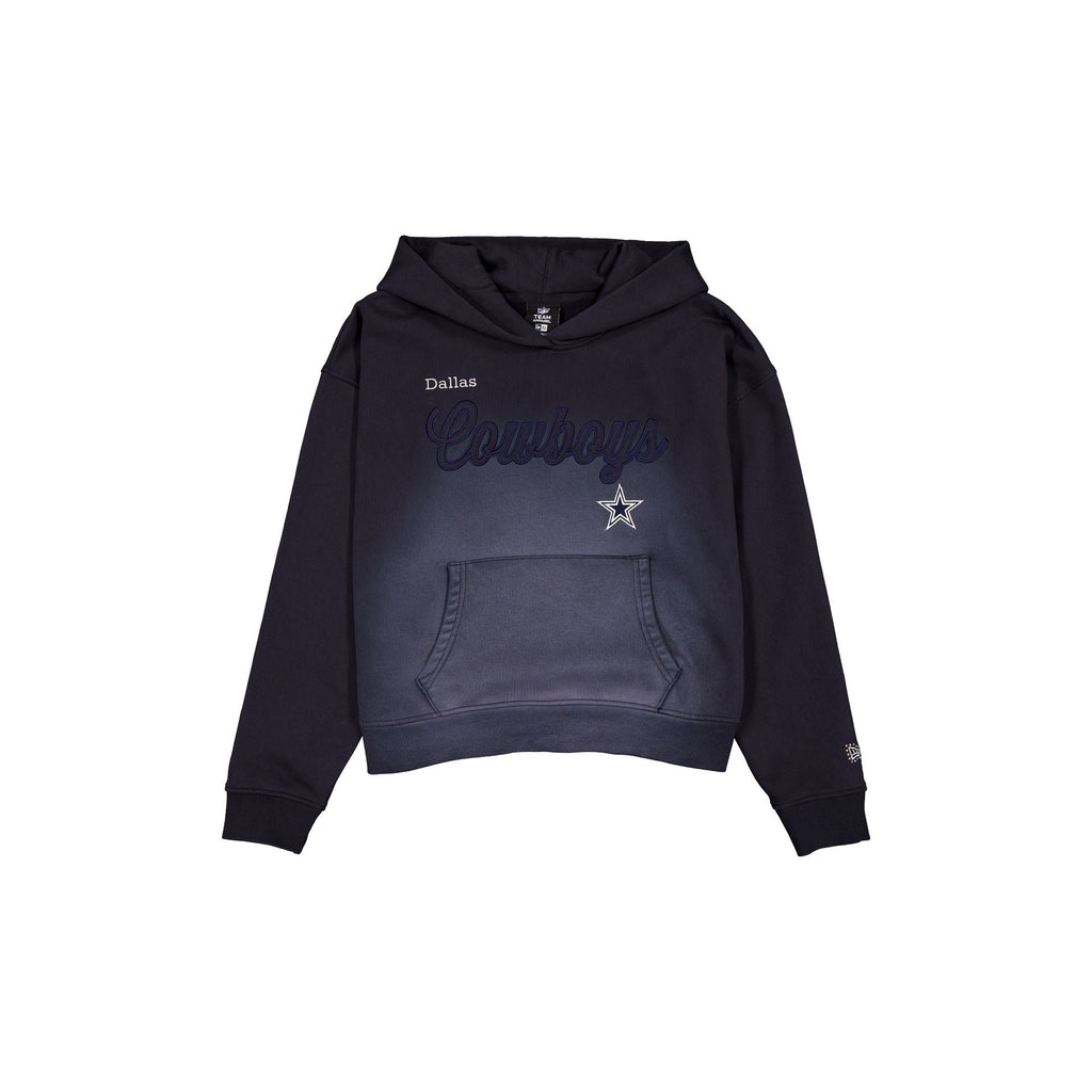 Dallas Cowboys Women's Washed Cropped Hoodie