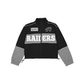 Las Vegas Raiders Women's Cropped Windbreaker