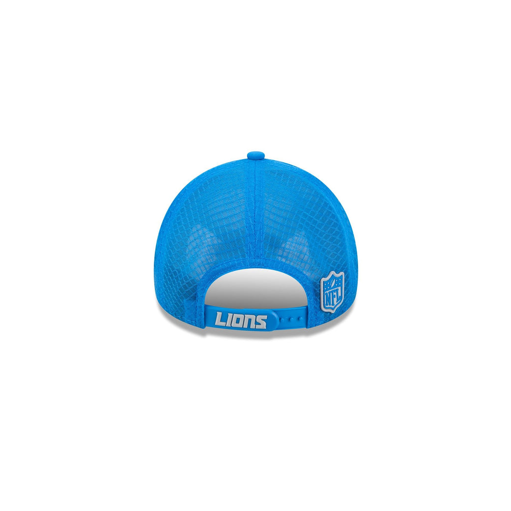 Detroit Lions 2026 Sideline Kids 9FORTY APEX Trucker Hat