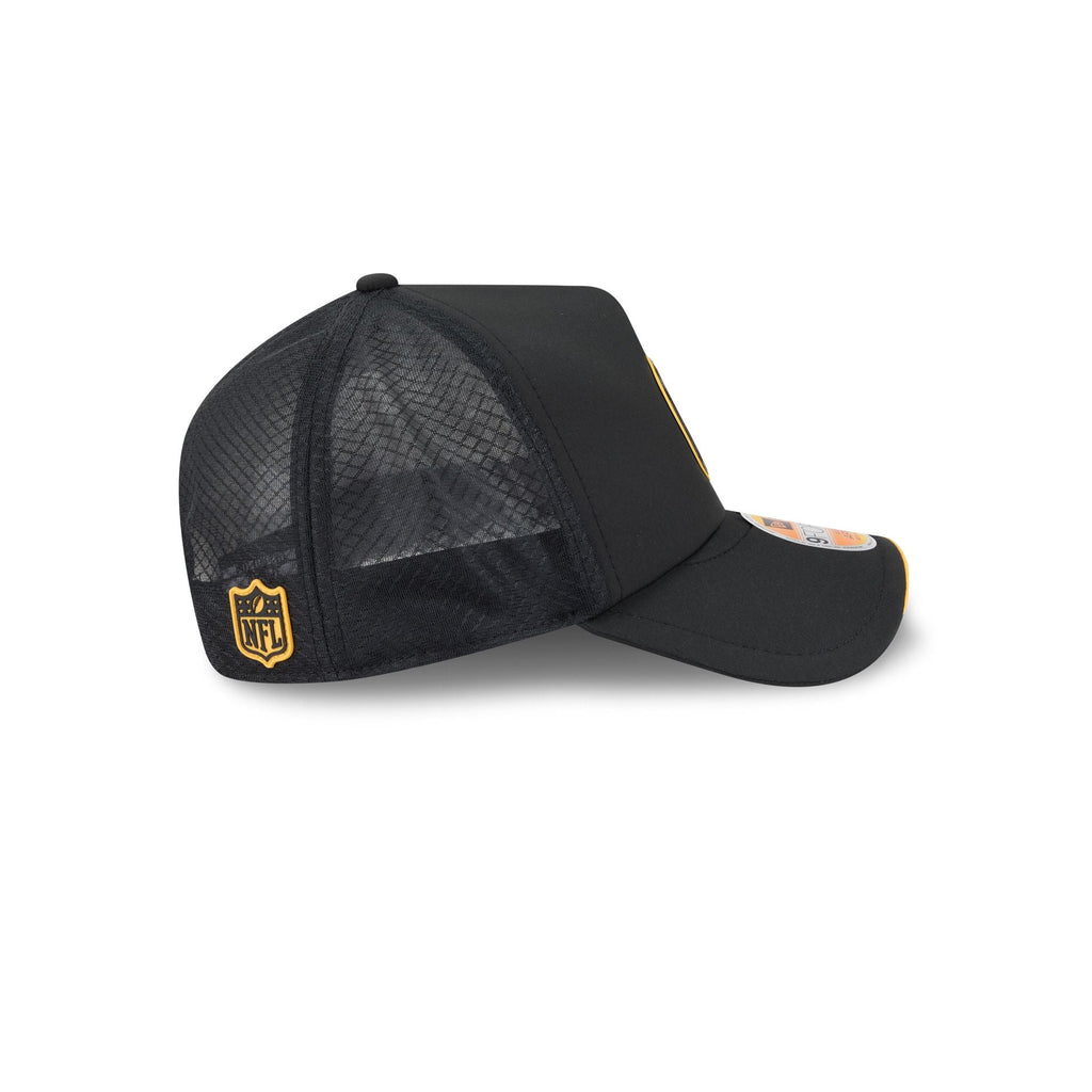 Pittsburgh Steelers 2026 Sideline 9FORTY APEX Trucker Hat