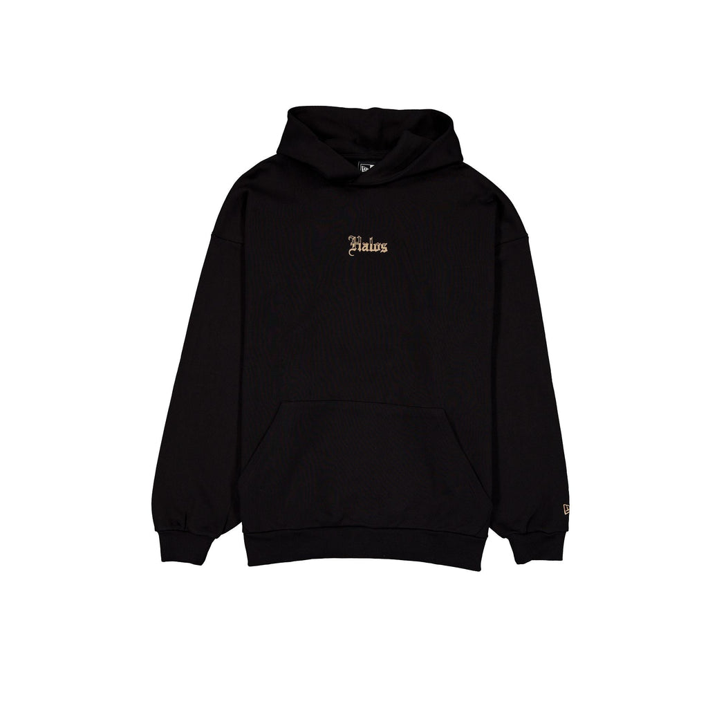 Los Angeles Angels Gothic Lettering Black Hoodie
