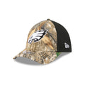 Philadelphia Eagles Poly Realtree 39THIRTY M-Crown A-Frame Stretch Fit Hat