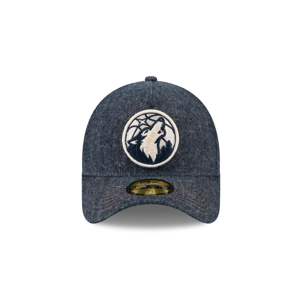 Minnesota Timberwolves Denim 59FORTY A-Frame Fitted Hat