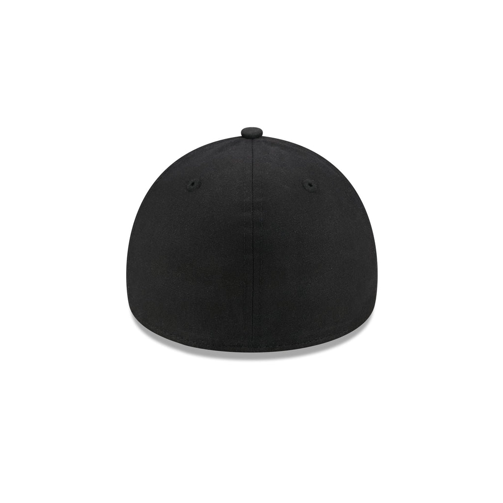New York Mets Waxed Canvas Black 59FORTY A-Frame Fitted Hat