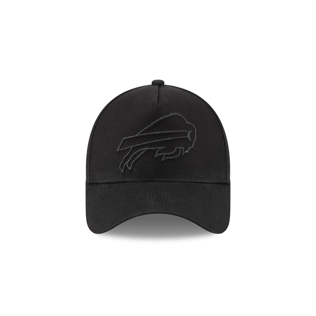 Buffalo Bills Waxed Canvas Black 59FORTY A-Frame Fitted Hat