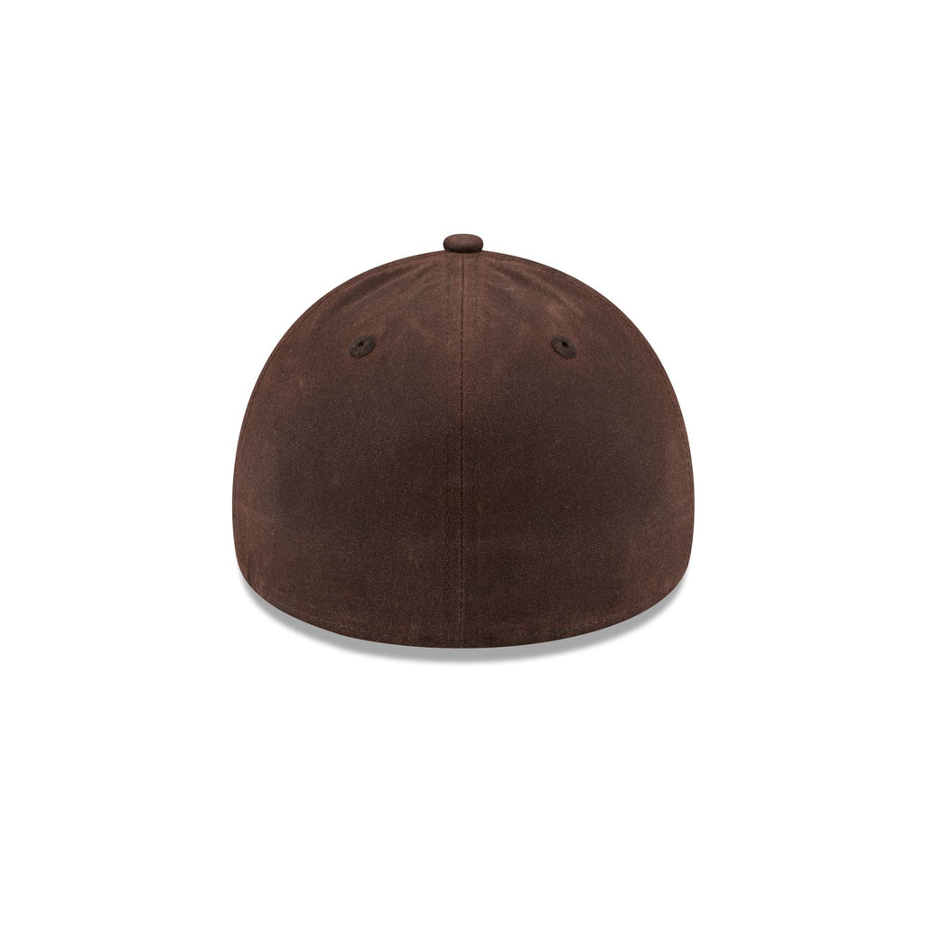 New York Mets Waxed Canvas Brown 59FORTY A-Frame Fitted Hat