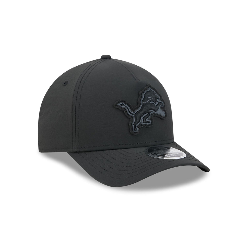 Alpha Industries x Detroit Lions Nylon Black 9FORTY M-Crown A-Frame Snapback Hat