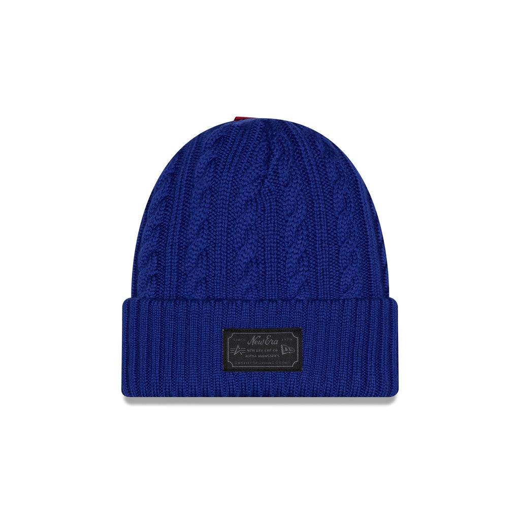 Alpha Industries x Chicago Cubs Cable Knit Hat
