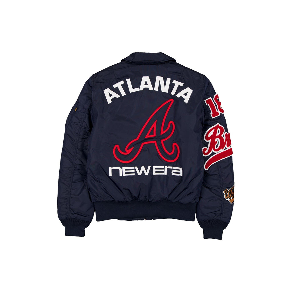 Alpha Industries x Atlanta Braves MA-1 Flight Jacket