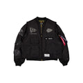 Alpha Industries x Kansas City Chiefs Black 2-in-1 MA-1 Flight Jacket + Vest