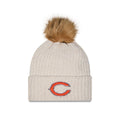 Chicago Bears Women's Sandy Linen Pom Knit Hat