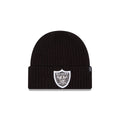 Las Vegas Raiders Rhinestone Badge Beanie Hat