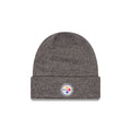 Pittsburgh Steelers Heather Gray Tonal Beanie Hat