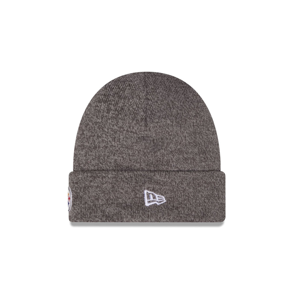 Pittsburgh Steelers Heather Gray Tonal Beanie Hat