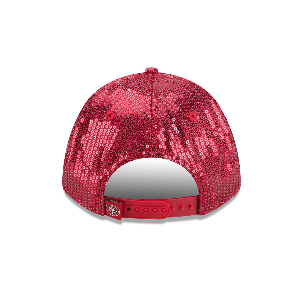 San Francisco 49ers Sequin Script Women's 9FORTY M-Crown Snapback Hat