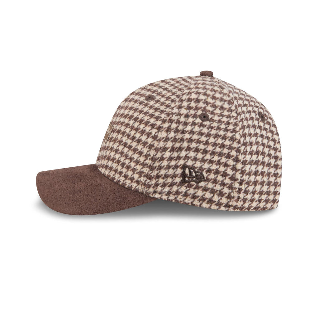 Kansas City Chiefs Brown Houndstooth Women's 9FORTY M-Crown Adjustable Hat
