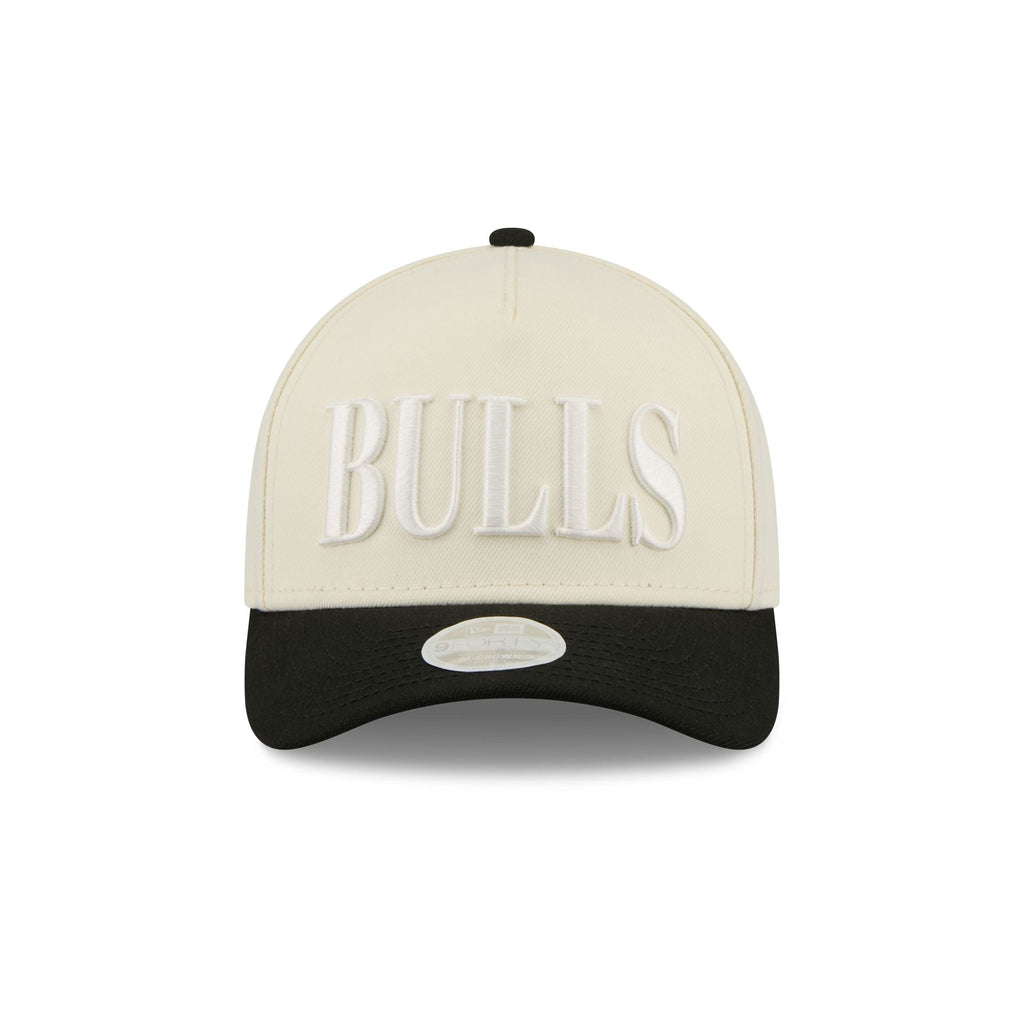 Chicago Bulls Two Tone Chrome Women's 9FORTY M-Crown A-Frame Snapback Hat