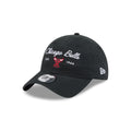 Chicago Bulls Script Wordmark Casual Classic Adjustable Hat
