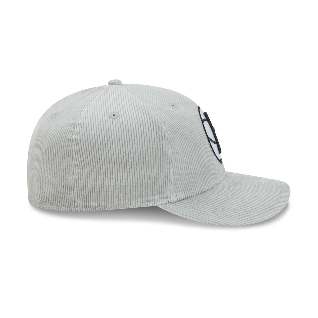 Brooklyn Nets Light Gray Corduroy 59FIFTY Fitted Hat