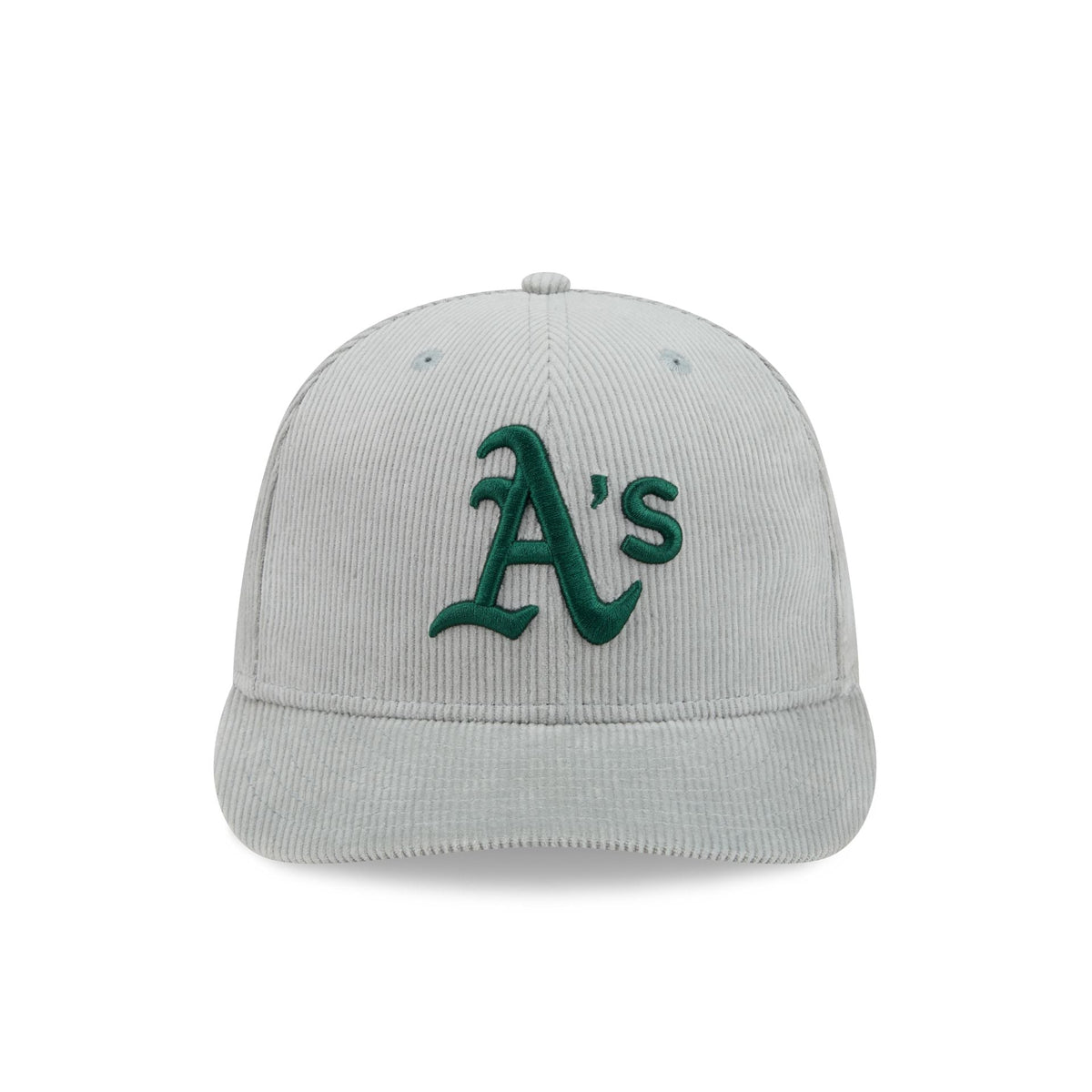 Athletics Light Gray Corduroy 59FIFTY Fitted Hat