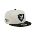 Brooklyn Nets Deceptor Chrome White 59FIFTY Fitted Hat