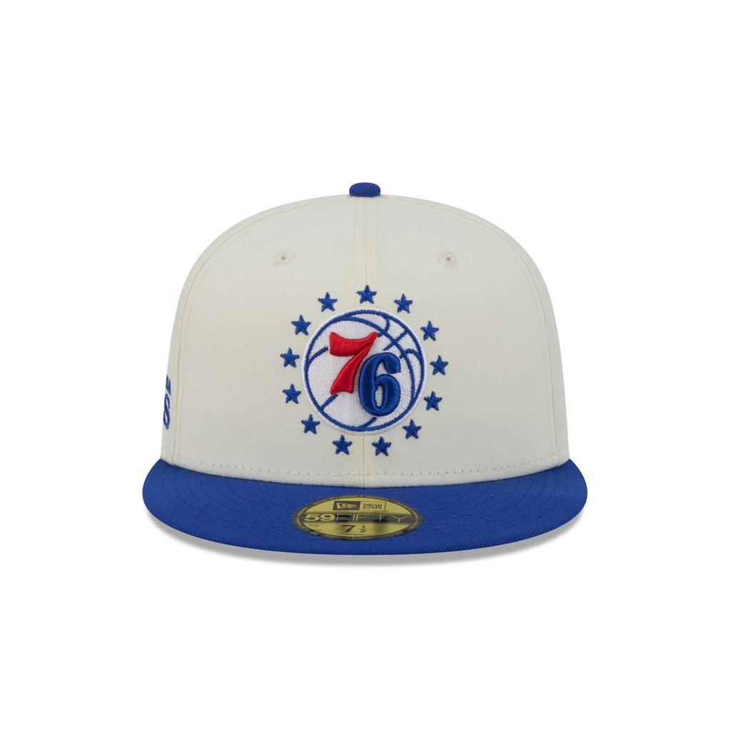 Philadelphia 76ers Deceptor Chrome White 59FIFTY Fitted Hat
