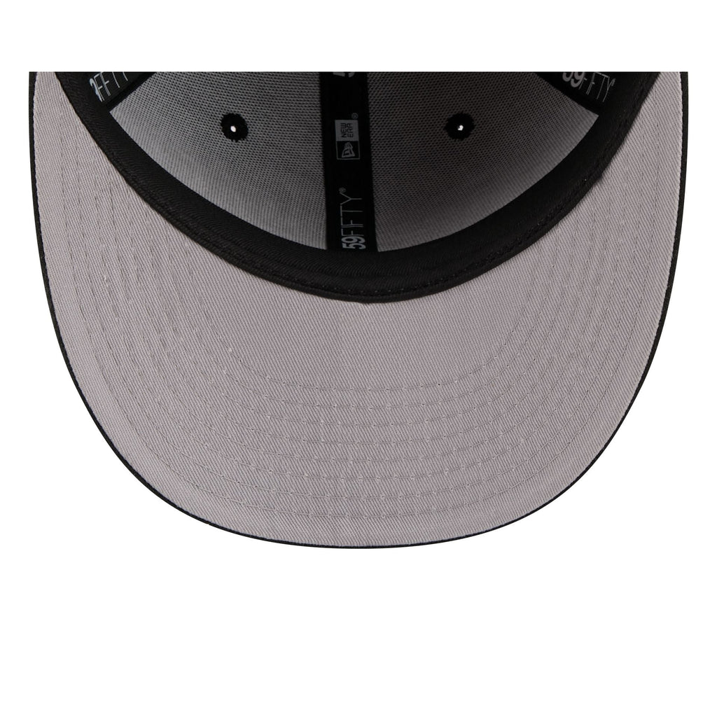 Las Vegas Raiders Black Faux Wool 59FIFTY Fitted Hat