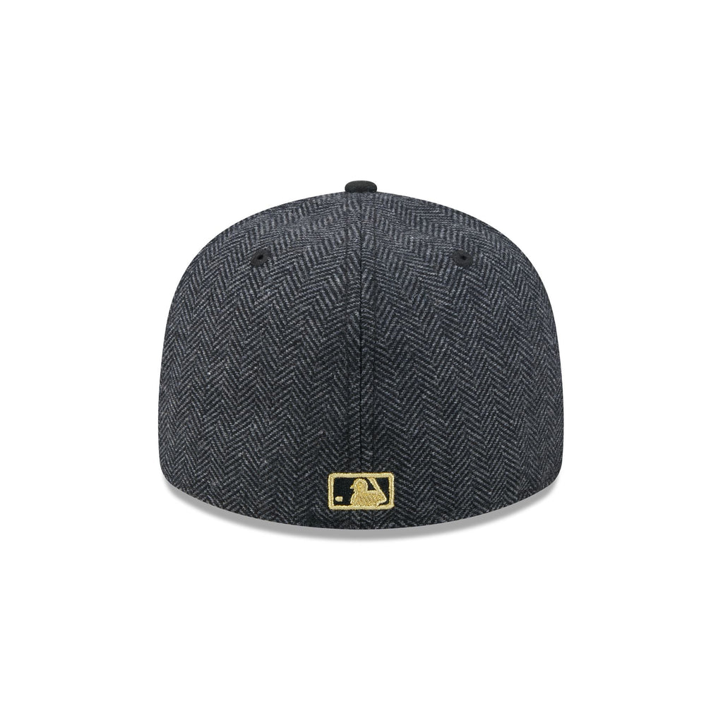San Diego Padres Black Faux Wool 59FIFTY Fitted Hat