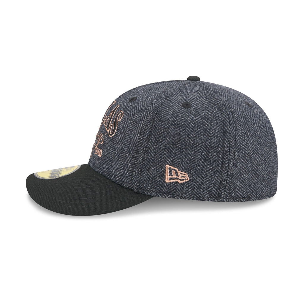 Dallas Cowboys Black Faux Wool 59FIFTY Fitted Hat