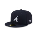 Atlanta Braves Rhinestone Badge 59FIFTY Fitted Hat