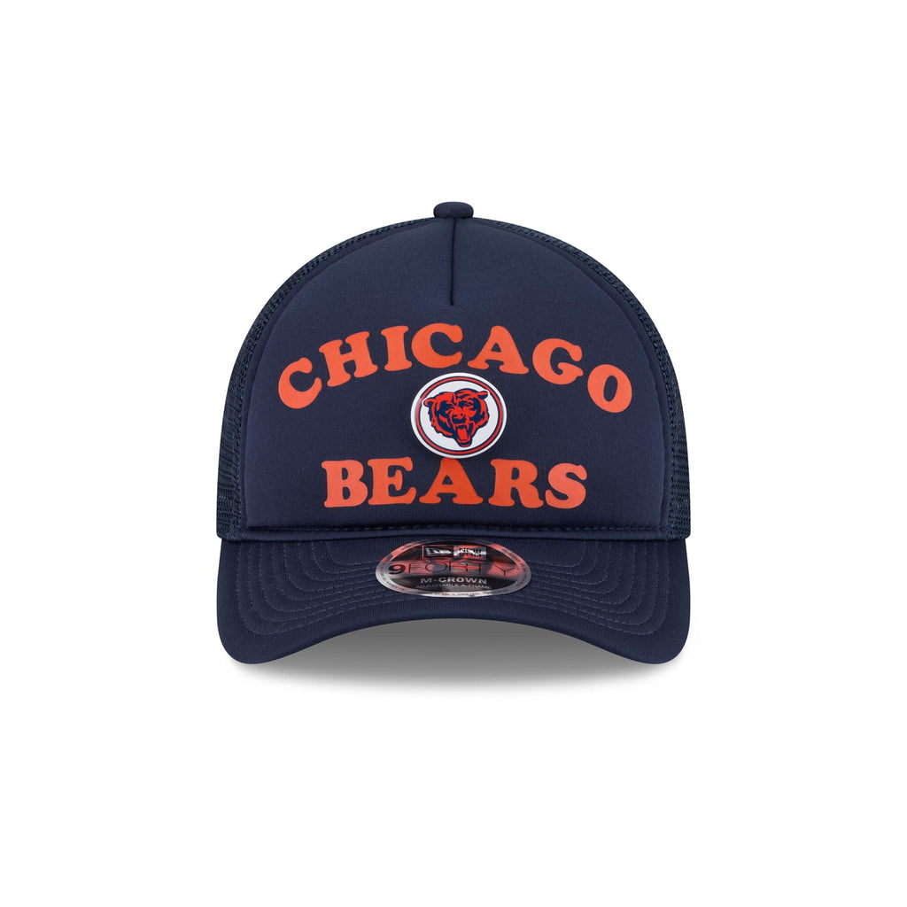Chicago Bears Button 9FORTY M-Crown A-Frame Trucker Hat