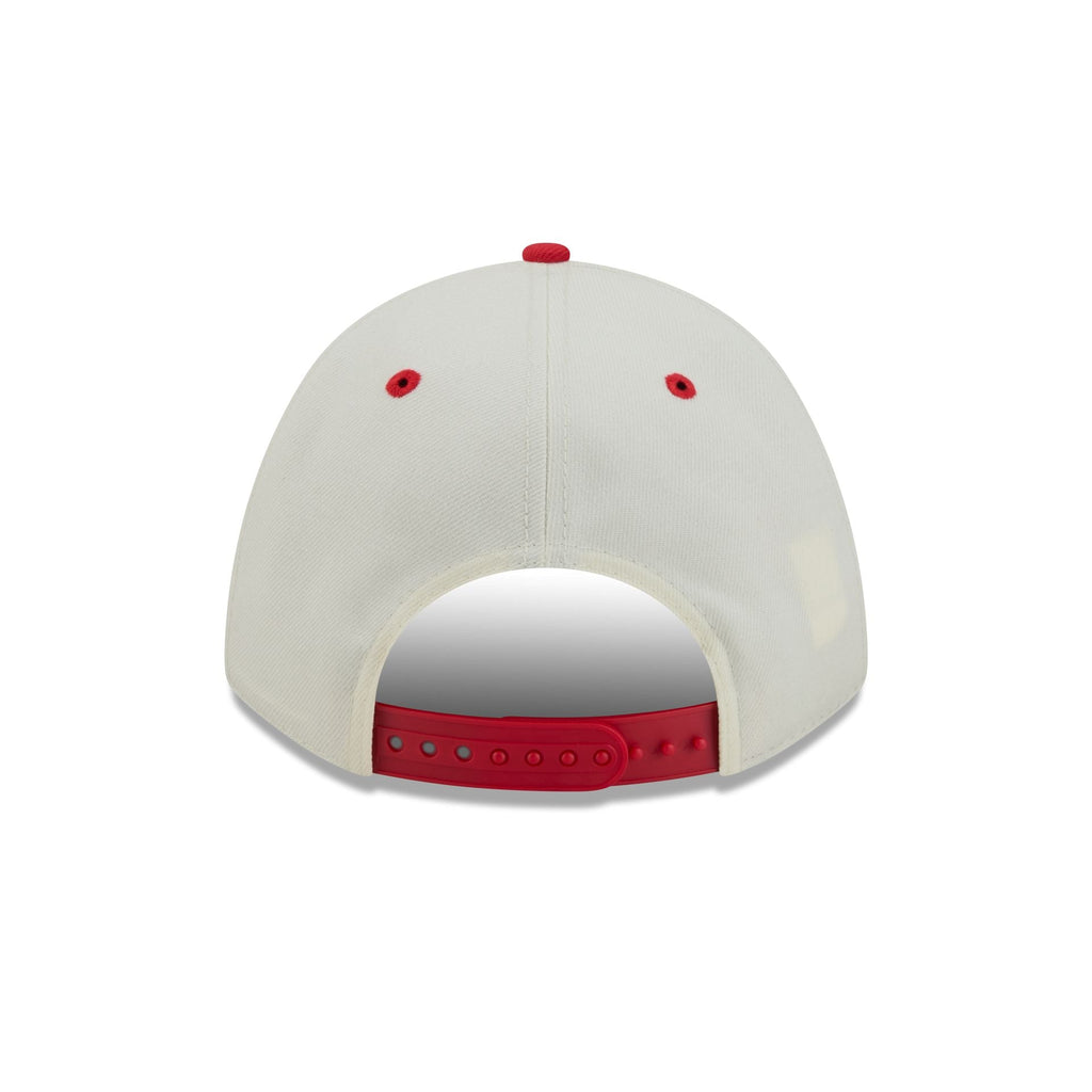 Kansas City Chiefs Arched Graphic Chrome White 9FORTY M-Crown A-Frame Snapback Hat