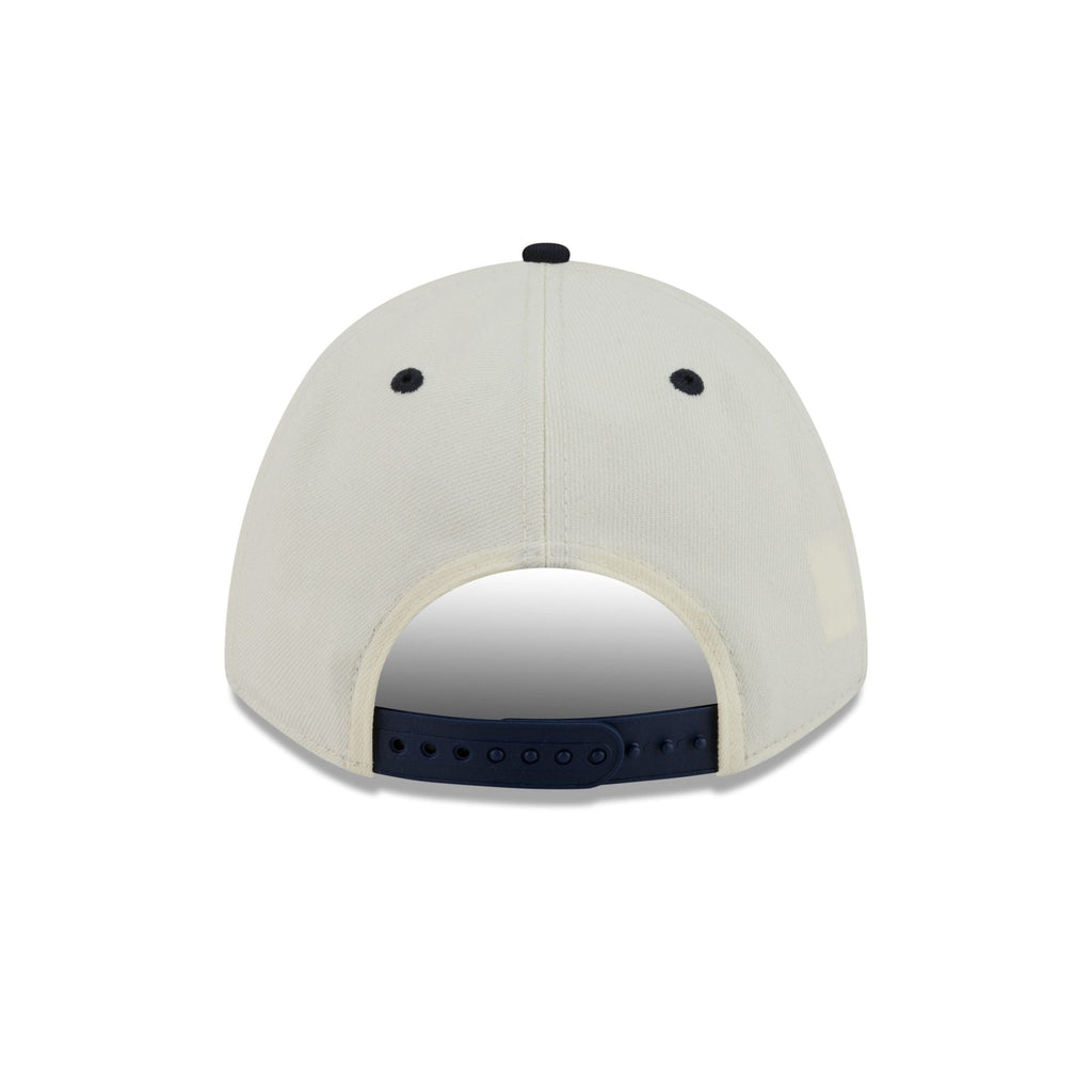 Houston Astros Arched Graphic Chrome White 9FORTY M-Crown A-Frame Snapback Hat