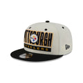 Pittsburgh Steelers Classic Stacked Chrome 9FIFTY Snapback Hat