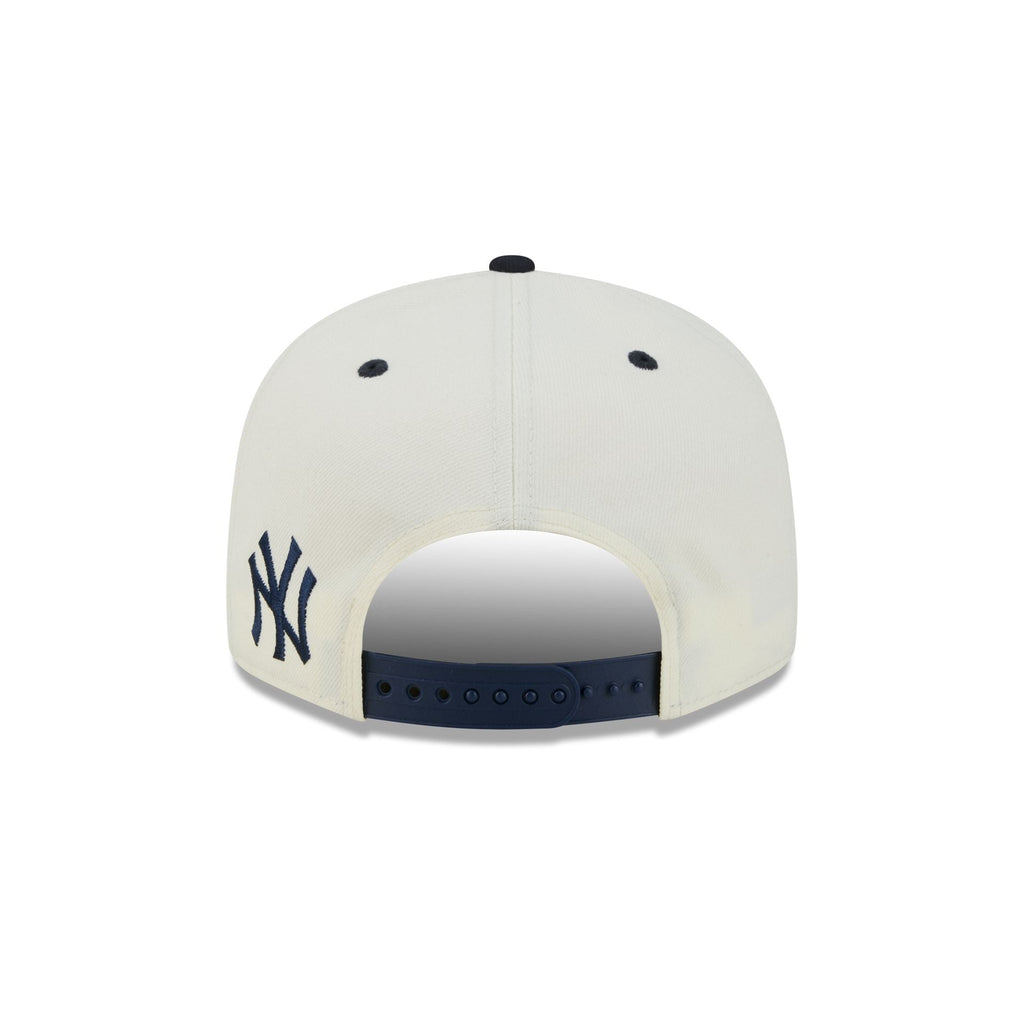 New York Yankees Classic Stacked Chrome 9FIFTY Snapback Hat
