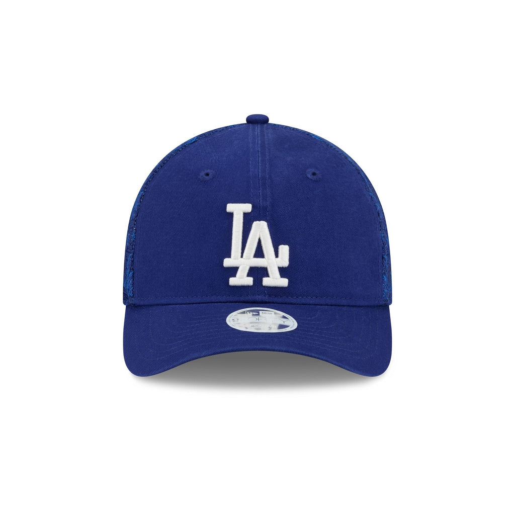 Los Angeles Dodgers Floral Mesh Women's 9FORTY M-Crown Trucker Hat